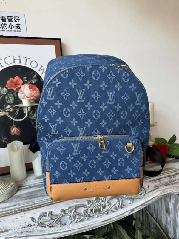 Louis Vuitton Denim Backpack