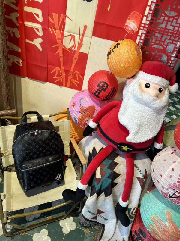 Louis Vuitton Embossed Checkerboard Backpack