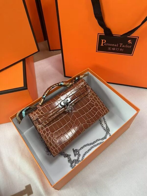 Hermes Crocodile Handbag/Shoulder Bag (Please specify color if needed)