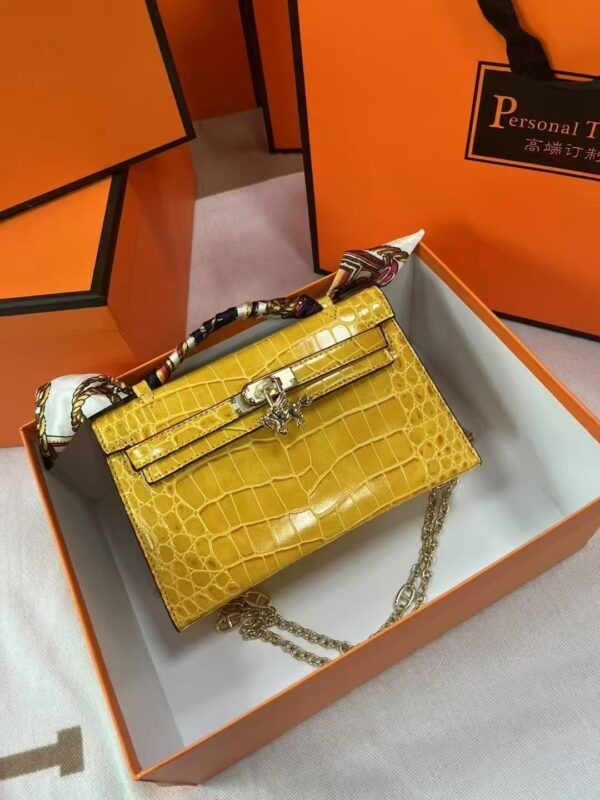 Hermes Crocodile Handbag/Shoulder Bag (Please specify color if needed)