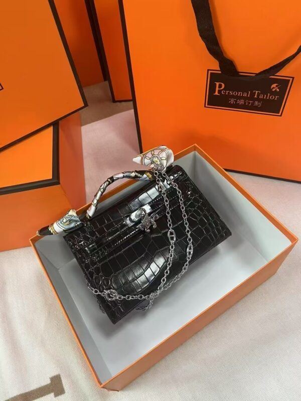Hermes Crocodile Handbag/Shoulder Bag (Please specify color if needed)