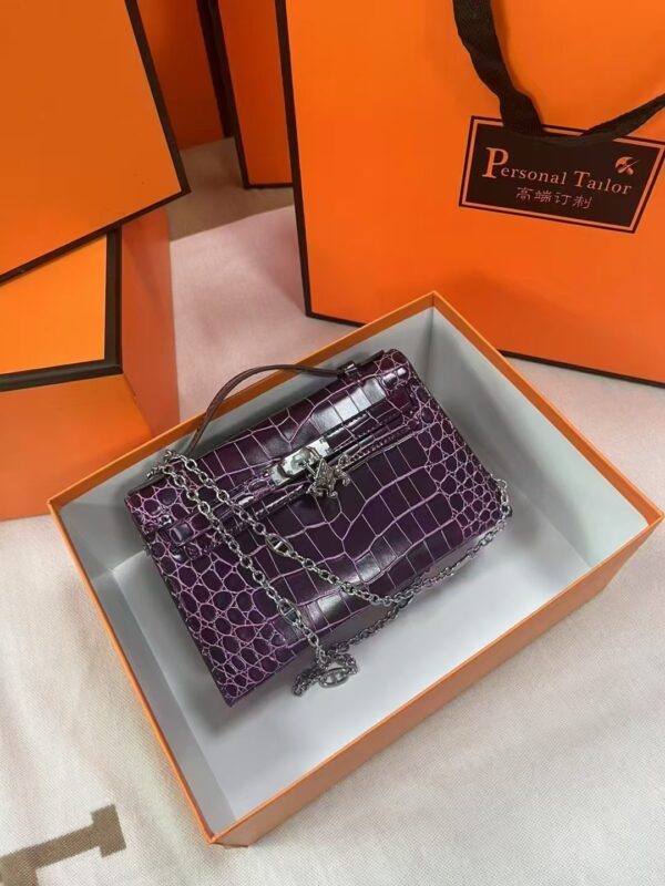 Hermes Crocodile Handbag/Shoulder Bag (Please specify color if needed)